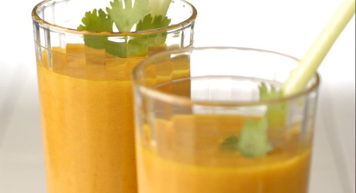 Острый морковный суп-пюре