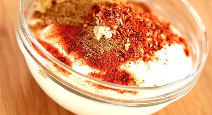 Пряный йогуртовый маринад с индийскими специями