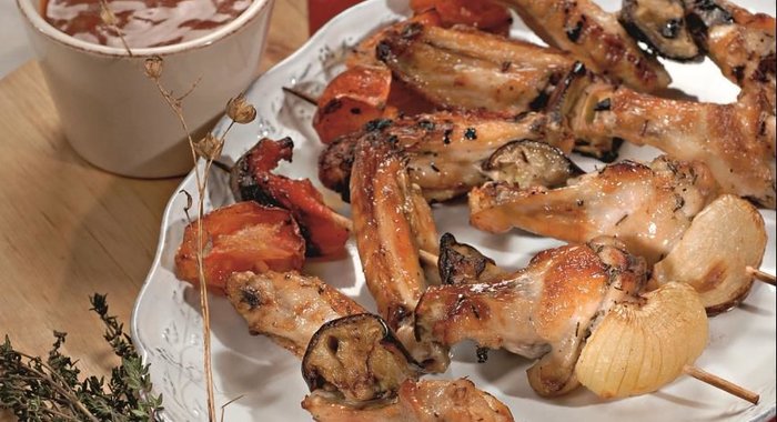 Шарлотка из тыквы