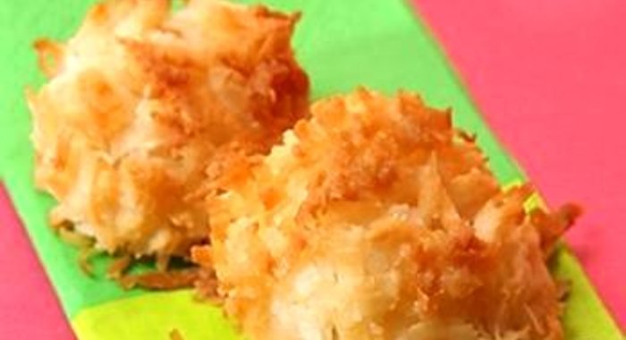 Кокосовое печенье со сгущенкой