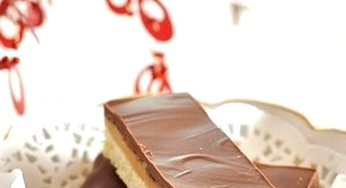 Песочное печенье с вареной сгущенкой под шоколадной глазурью