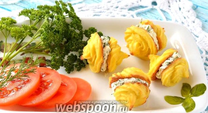 Закусочные пирожные из цветной капусты