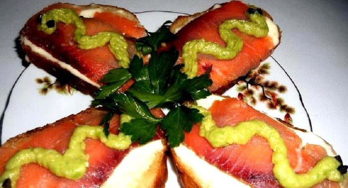 Бутерброды Змейка