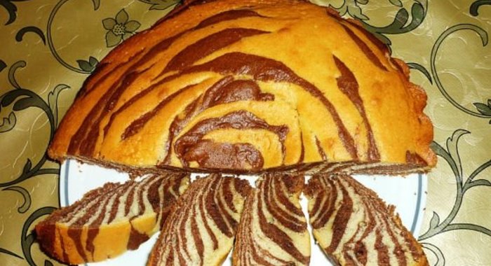 Пирог Зебра