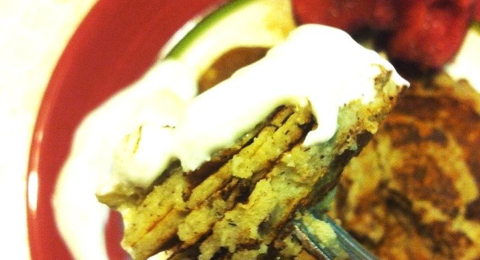 Бананово-гречневые оладьи