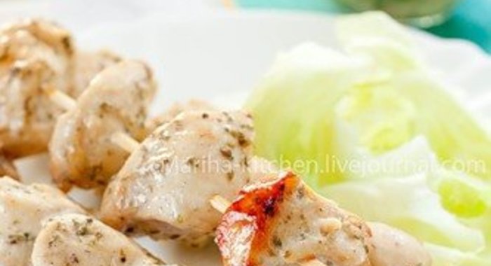 Куриные шашлычки