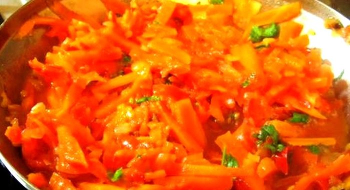 Маринад из моркови и лука