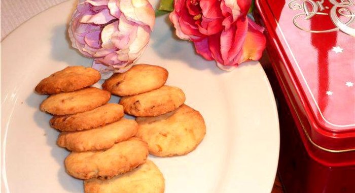 Лимонно-абрикосовое печенье