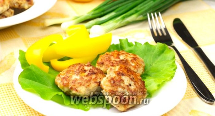 Куриные котлеты с сыром пармезан