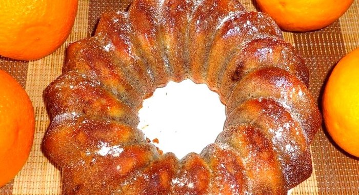 Шоколадно-ванильный кекс