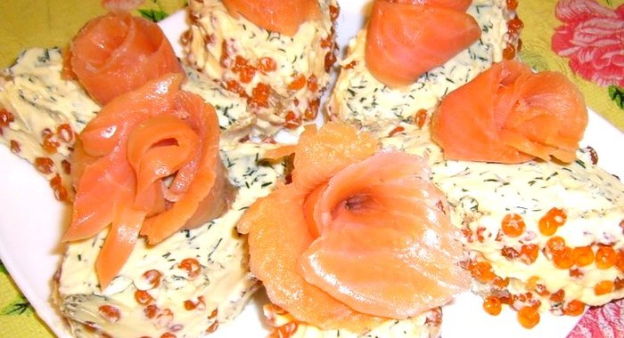 Бутерброды к празднику