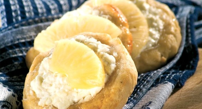 Пирожки с творогом в духовке