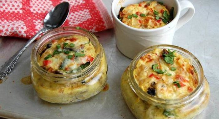 Омлет-суфле в банке