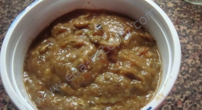 Овощной соус к шашлыку