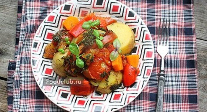 Овощное рагу в духовке