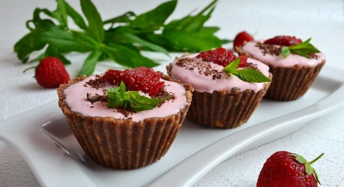 Десерт Наслаждение без выпечки