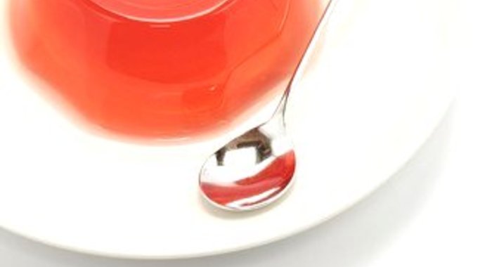 Красное виноградное желе