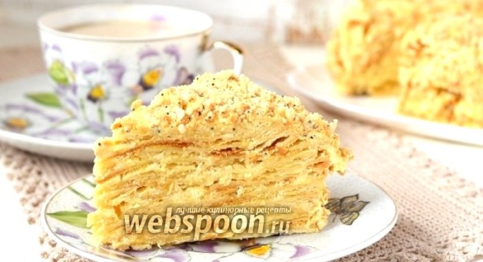 Торт «Нежный наполеон»