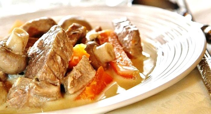 Рагу из телятины