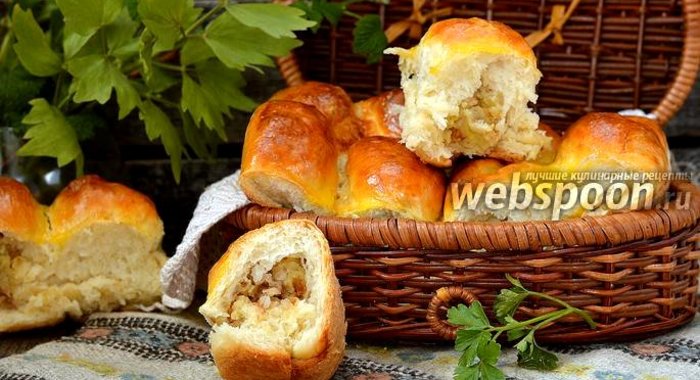 Пирожки с гречкой и картофелем