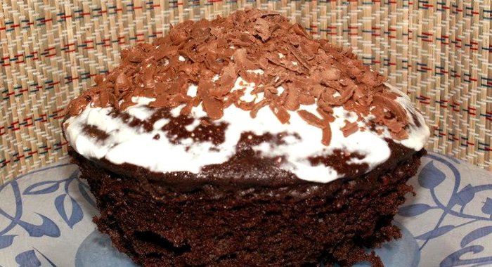 Кекс в микроволновке