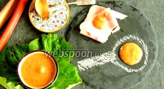 Соус из ревеня