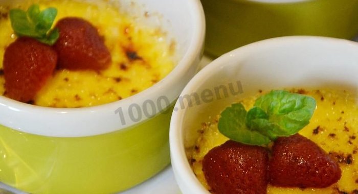 Классический крем брюле