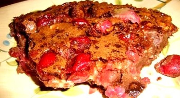 Постный пирог с вареньем