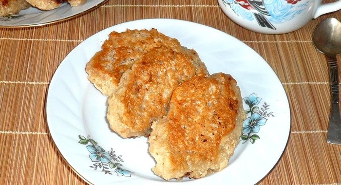 Овсяные оладьи с манкой