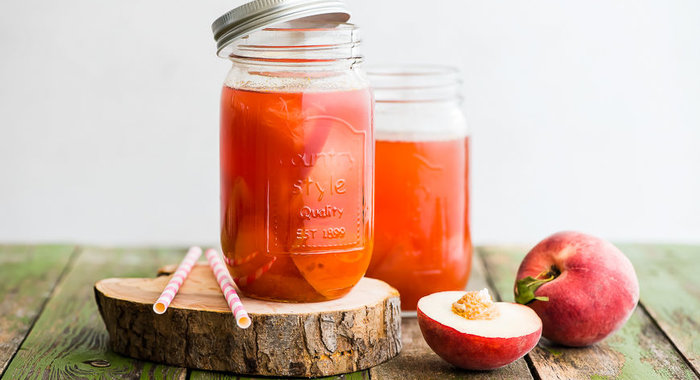 Компот из персиков