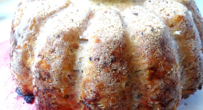 Крупеник (запеканка) из гречки и творога