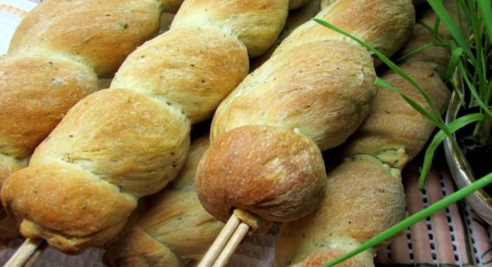 Постный хлеб Завитки