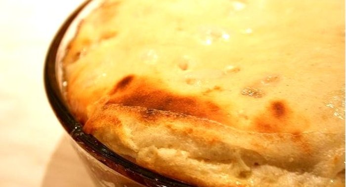 Творожная запеканка с бананом