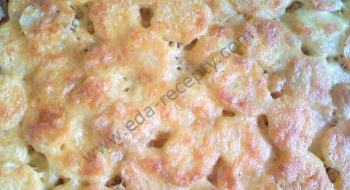 Картофельная запеканка с мясом индейки