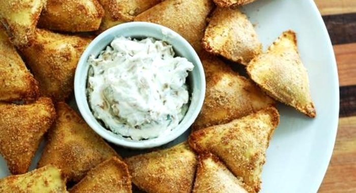 Пикантные тыквенные равиоли