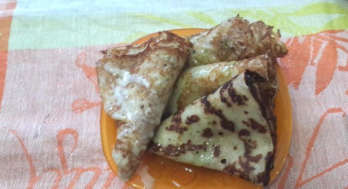 Блинчики на ряженке