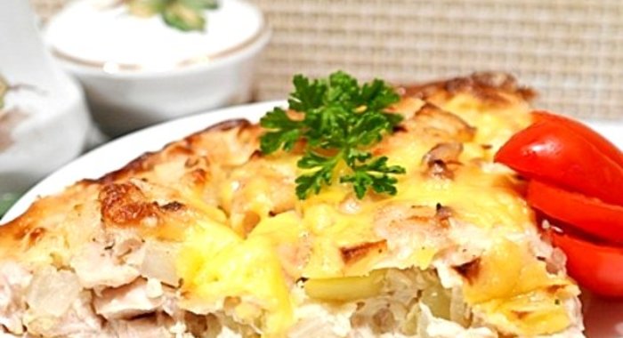 Запеканка в мультиварке