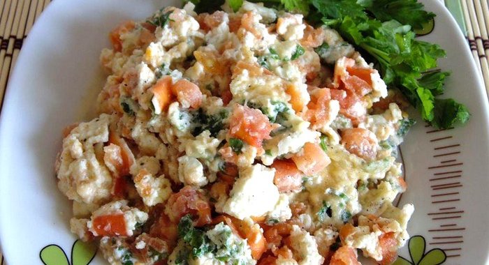 Омлет в микроволновой печи