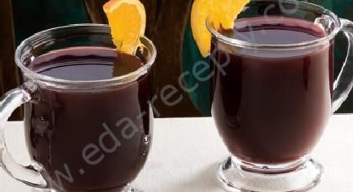 Глинтвейн с апельсином от простуды