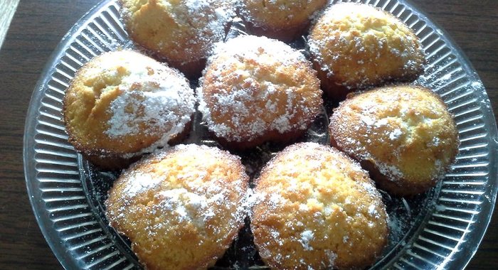 Кексы с джемом