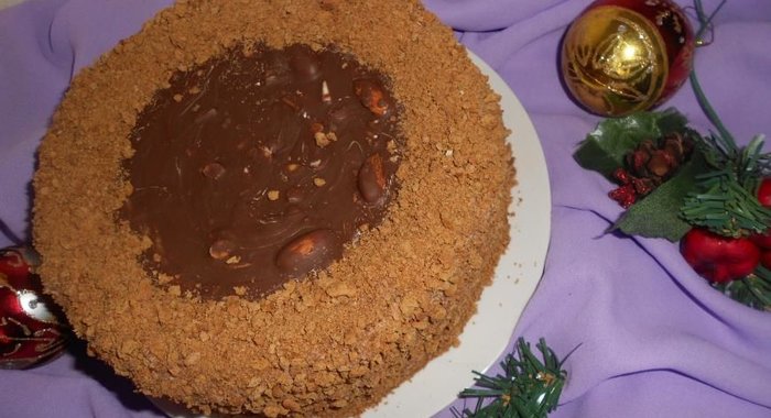 Торт Шоколадный медовик