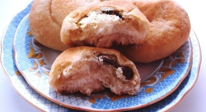 Булочки с творогом и изюмом