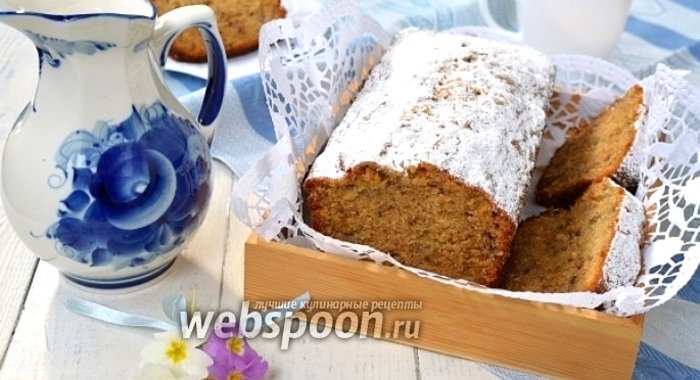Медовый кекс с бананами