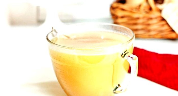 Бульон из индейки с овощами