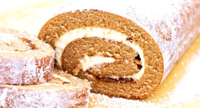 Рулет с марципаном