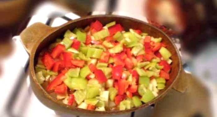 Рагу из баклажанов и кабачков