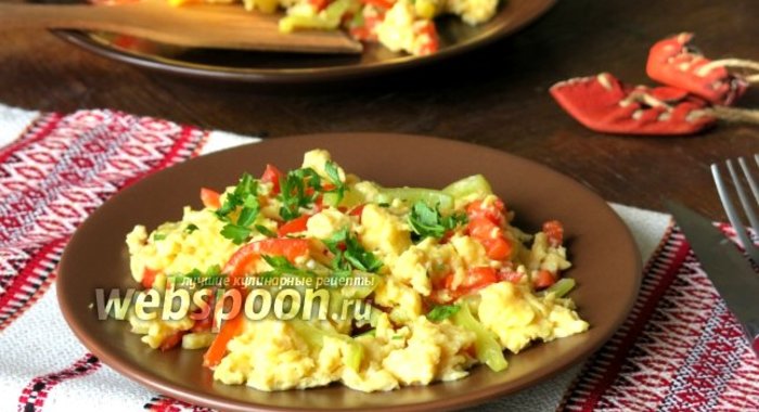 Болгарский омлет Миш-маш