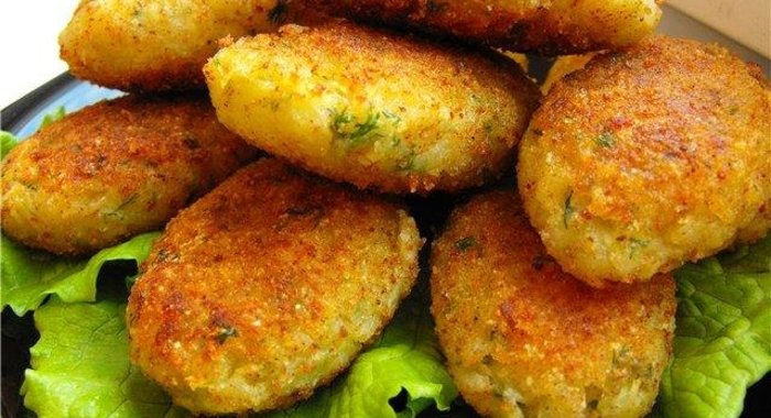 Постные котлеты
