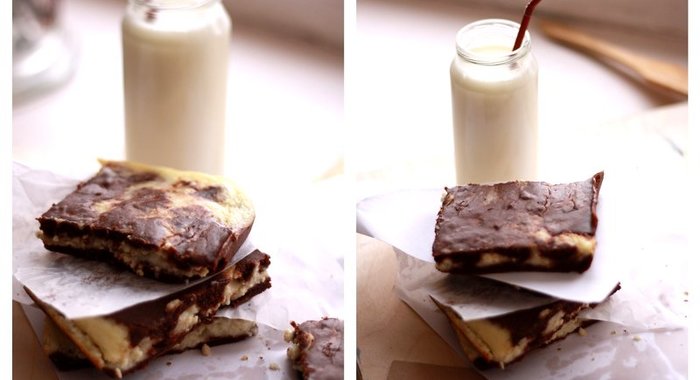 Брауни с творогом