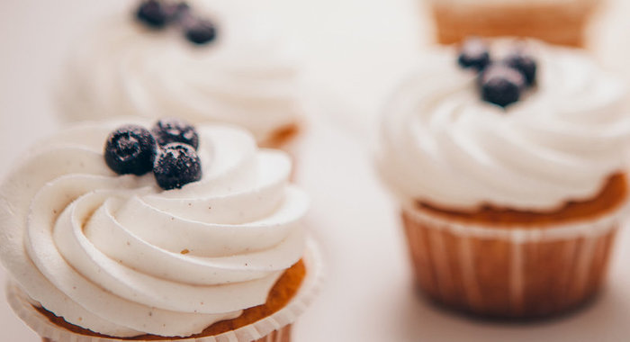 Капкейки со сливочным сыром